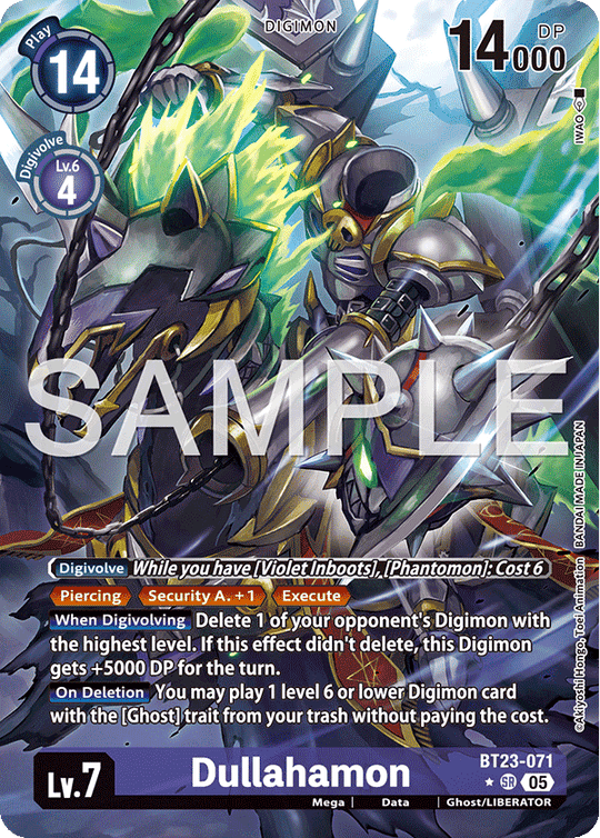 BT23-071, SR, Dullahamon (Alternate Art)