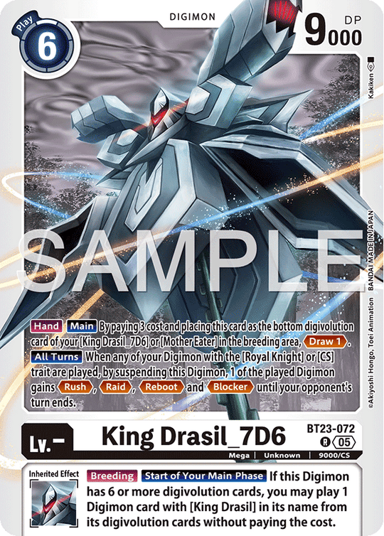 BT23-072, R, King Drasil_7D6