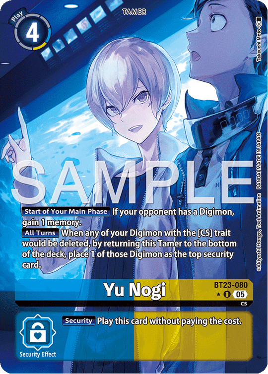 BT23-080, U, Yu Nogi (Alternate Art)