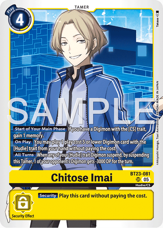 BT23-081, SR, Chitose Imai