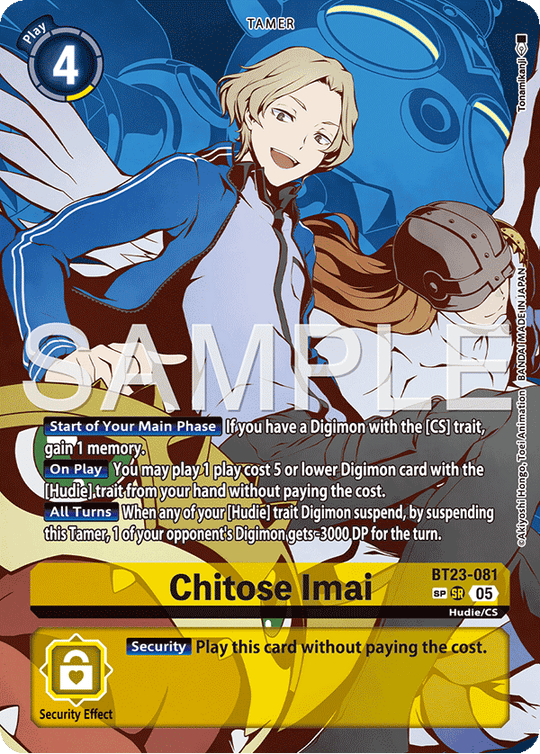 BT23-081, SR, Chitose Imai (Special Rare)