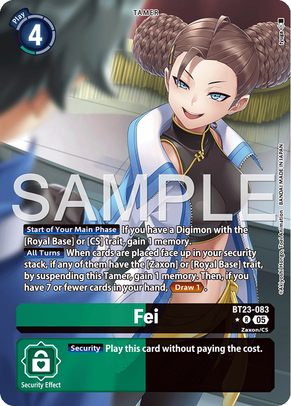 BT23-083, R, Fei (Alternate Art)
