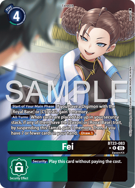BT23-083, R, Fei (Alternate Art)