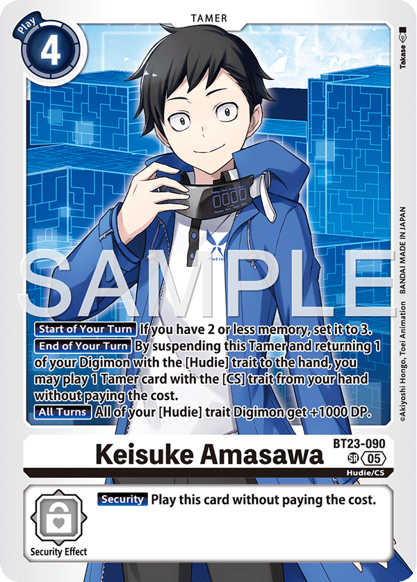 BT23-090, SR, Keisuke Amasawa