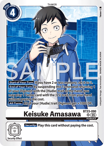 BT23-090, SR, Keisuke Amasawa