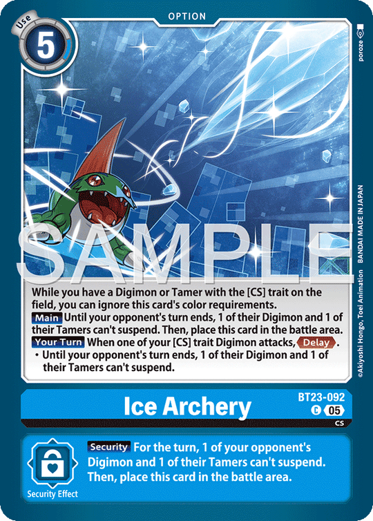 BT23-092, C, Ice Archery