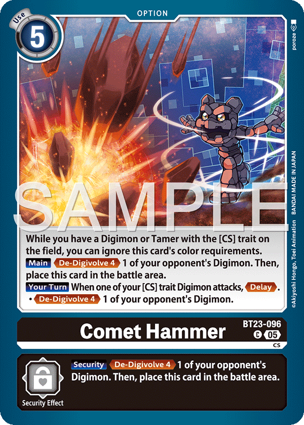 BT23-096, C, Comet Hammer