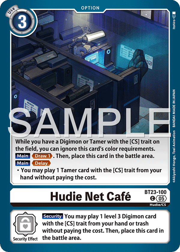 BT23-100, C, Hudie Net Café