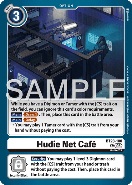 BT23-100, C, Hudie Net Café