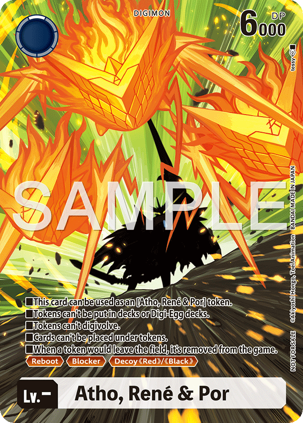 BT23-TOKEN, Token, Atho, René & Por (BT23 Box Topper)