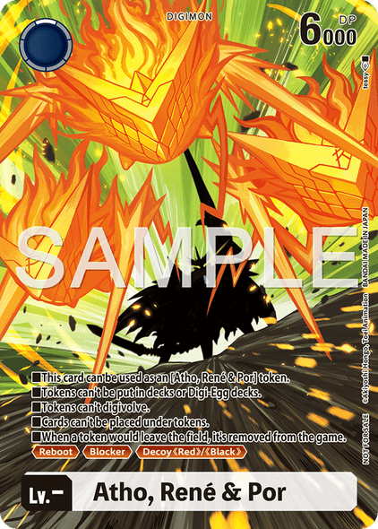 BT23-TOKEN, Token, Atho, René & Por (BT23 Box Topper)