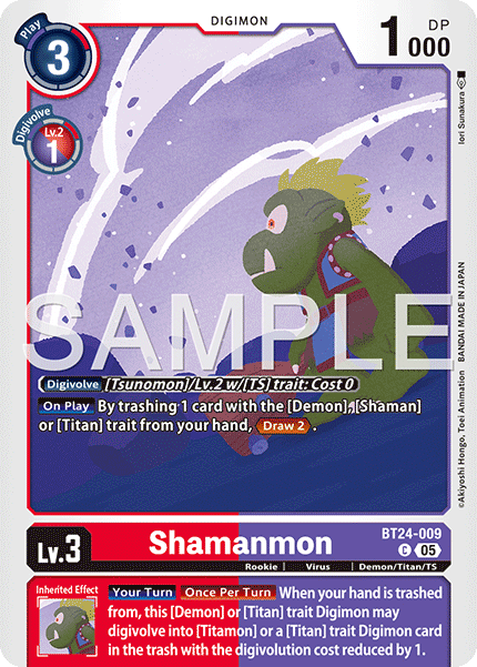 BT24-009, C, Shamanmon
