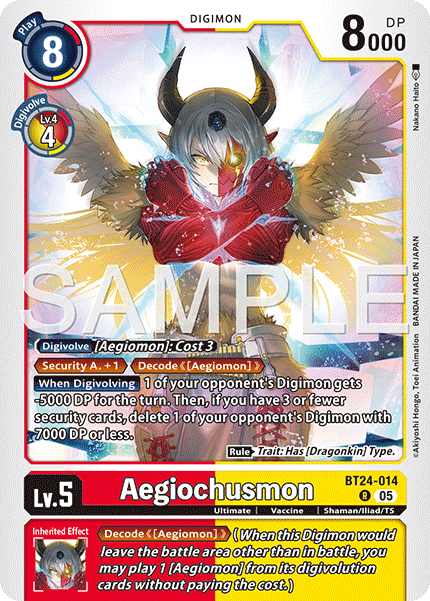 BT24-014, R, Aegiochusmon