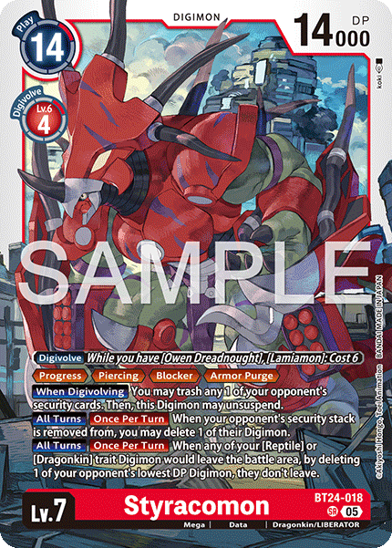 BT24-018, SR, Styracomon