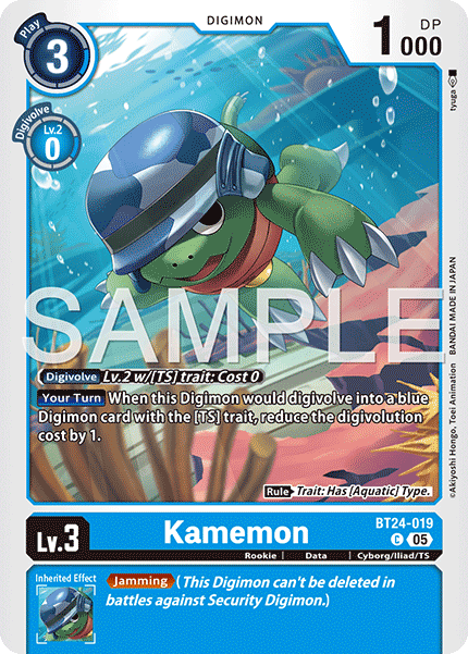 BT24-019, C, Kamemon