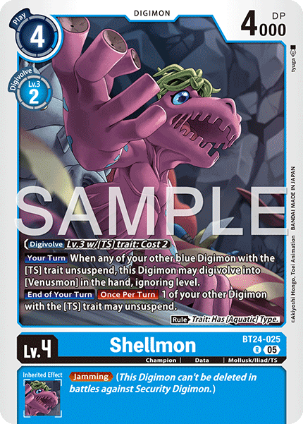 BT24-025, R, Shellmon