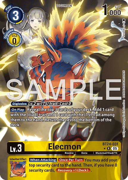 BT24-031, R, Elecmon (Alternate Art)