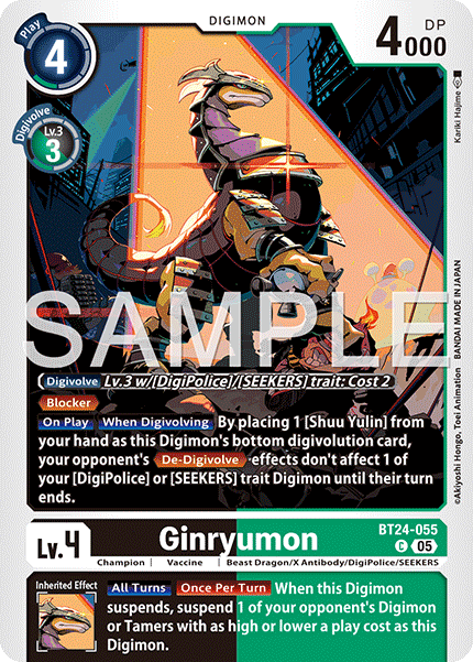 BT24-055, C, Ginryumon