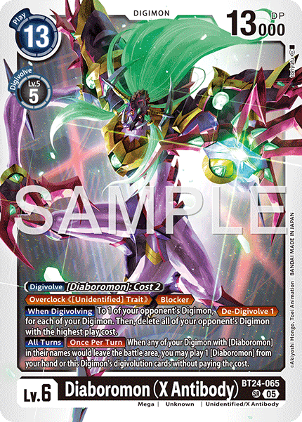 BT24-065, SR, Diaboromon (X Antibody)