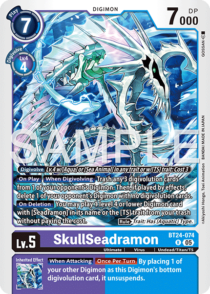 BT24-074, R, SkullSeadramon