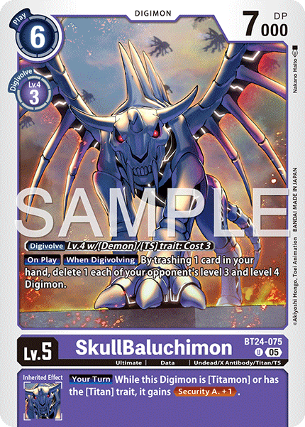 BT24-075, U, SkullBaluchimon