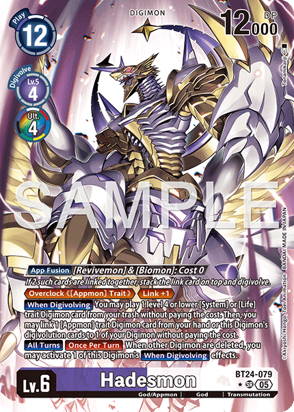BT24-079, SR, Hadesmon (Alternate Art)