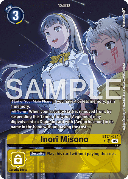 BT24-084, SR, Inori Misono (Alternate Art)