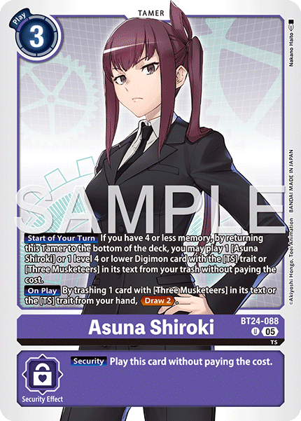 BT24-088, U, Asuna Shiroki