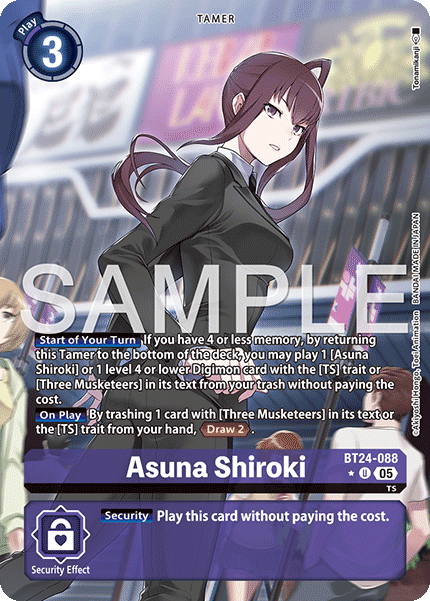 BT24-088, U, Asuna Shiroki (Alternate Art)
