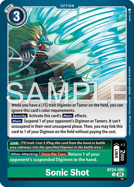 BT24-095, U, Sonic Shot