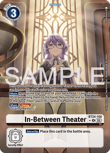 BT24-100, R, In-Between Theater (Alternate Art)