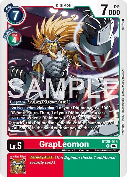 BT25-016, R, GrapLeomon