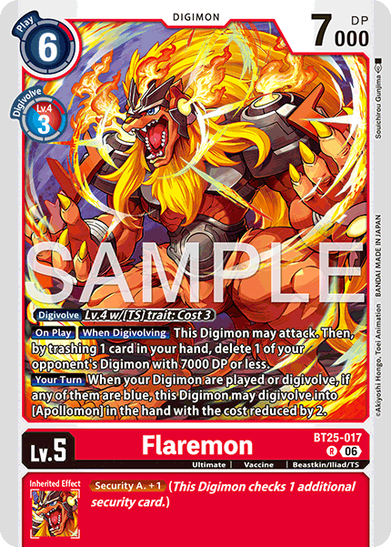 BT25-017, R, Flaremon