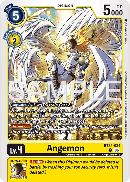 BT25-034, C, Angemon