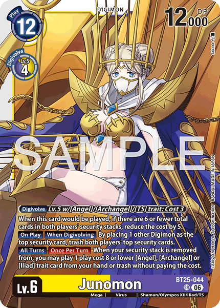 BT25-044, SR, Junomon