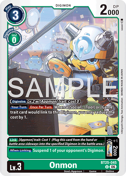 BT25-045, UC, Onmon