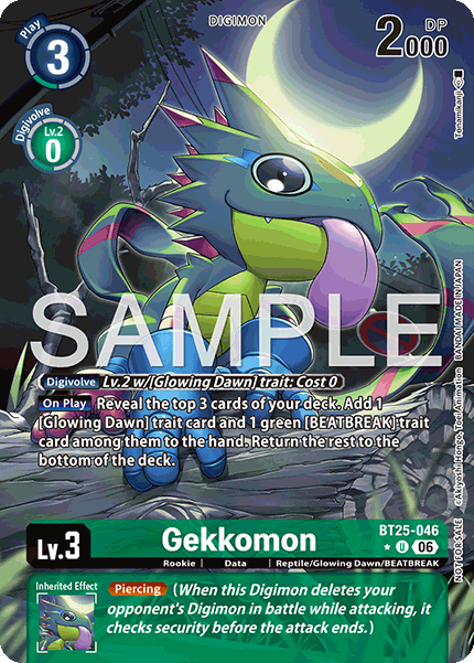 BT25-046, UC, Gekkomon (Box Topper)