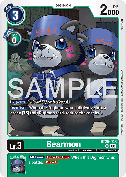 BT25-048, UC, Bearmon