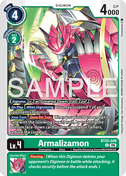 BT25-049, UC, Armalizamon