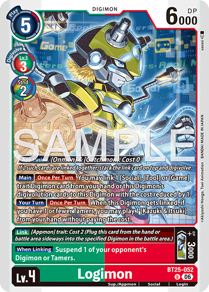 BT25-052, UC, Logimon