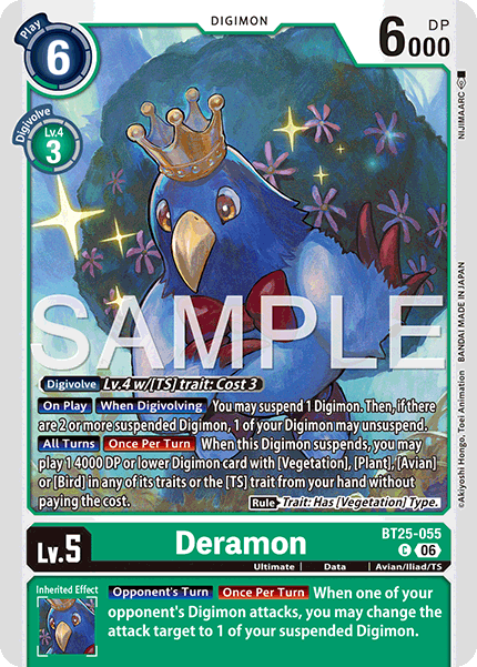 BT25-055, C, Deramon