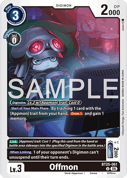 BT25-061, UC, Offmon