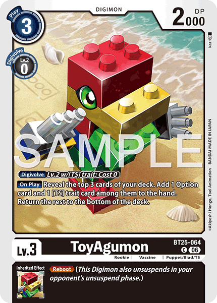 BT25-064, C, ToyAgumon