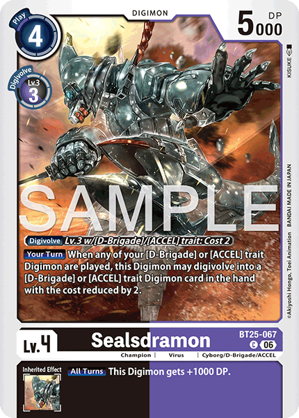 BT25-067, C, Sealsdramon