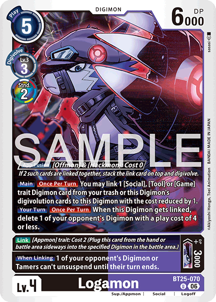 BT25-070, UC, Logamon
