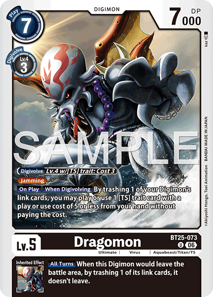 BT25-073, UC, Dragomon