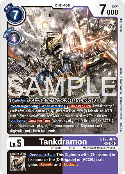 BT25-074, R, Tankdramon