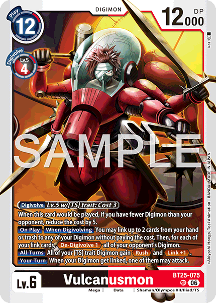 BT25-075, SR, Vulcanusmon