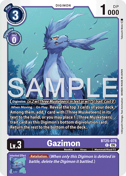 BT25-078, C, Gazimon