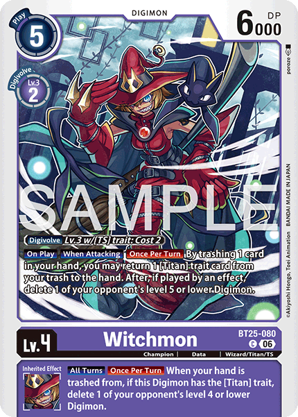 BT25-080, C, Witchmon